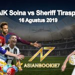 Prediksi AIK Solna vs Sheriff Tiraspol 16 Agustus 2019