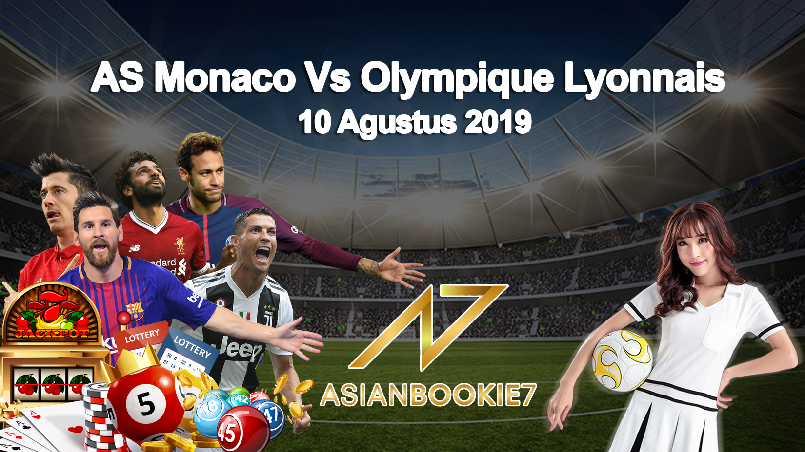 Prediksi AS Monaco Vs Olympique Lyonnais 10 Agustus 2019