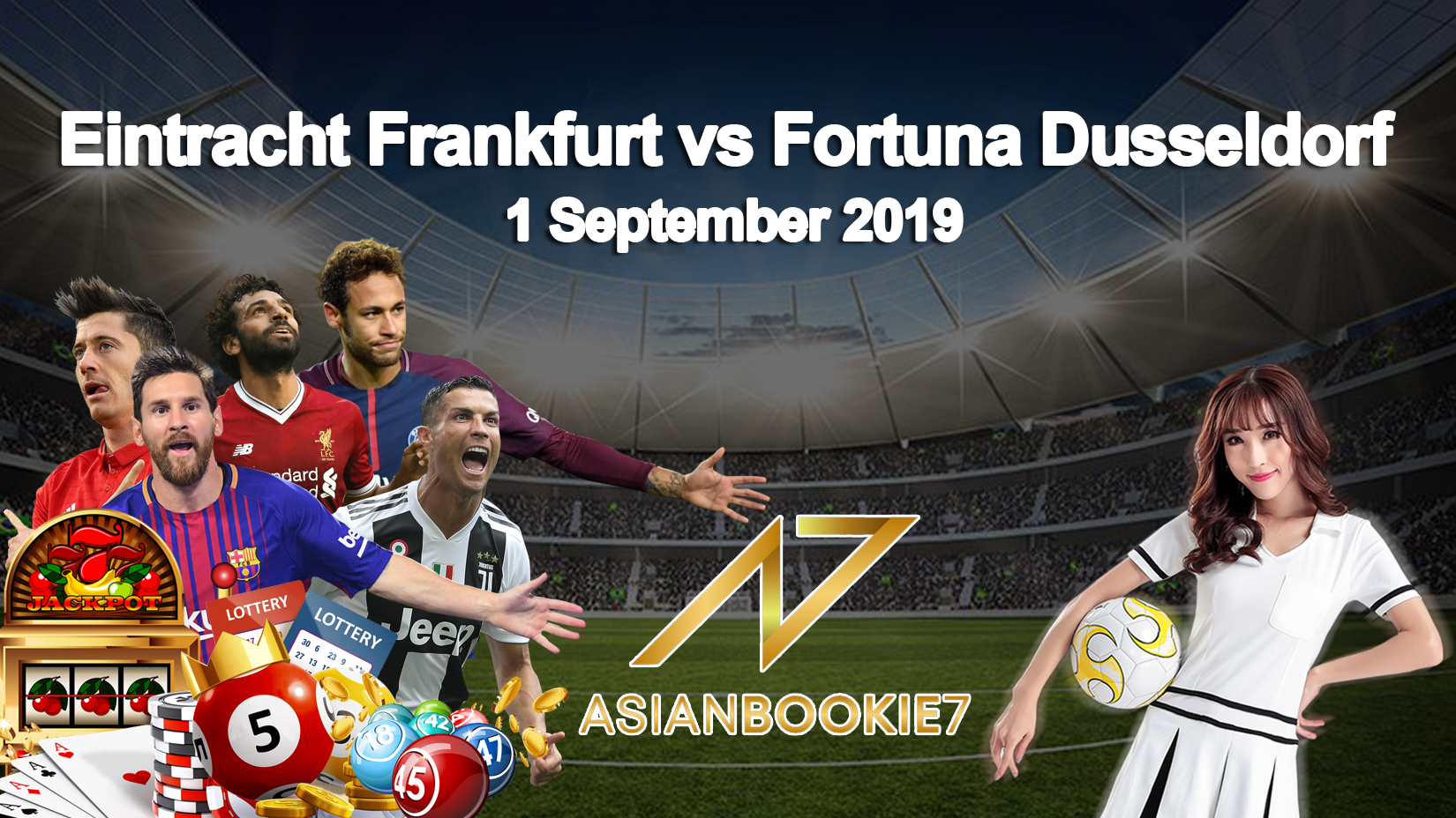 Prediksi Eintracht Frankfurt vs Fortuna Dusseldorf 1 September 2019