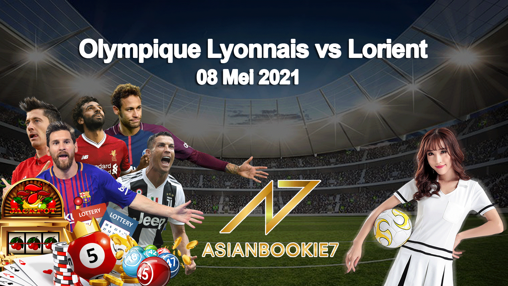 Prediksi Olympique Lyonnais vs Lorient 08 Mei 2021