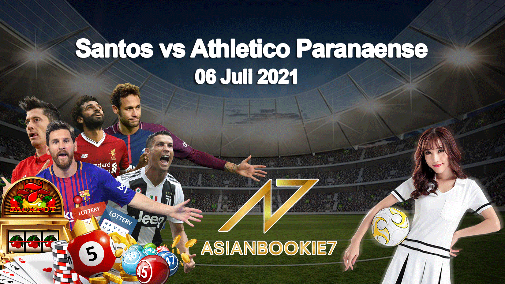 Prediksi Santos vs Athletico Paranaense 06 Juli 2021