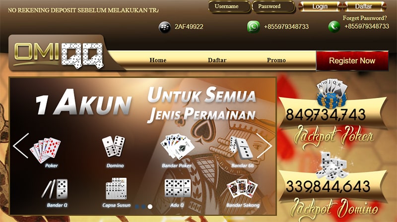 situs daftar agen omiqq judi pokerqq dominoqq online terpercaya indonesia