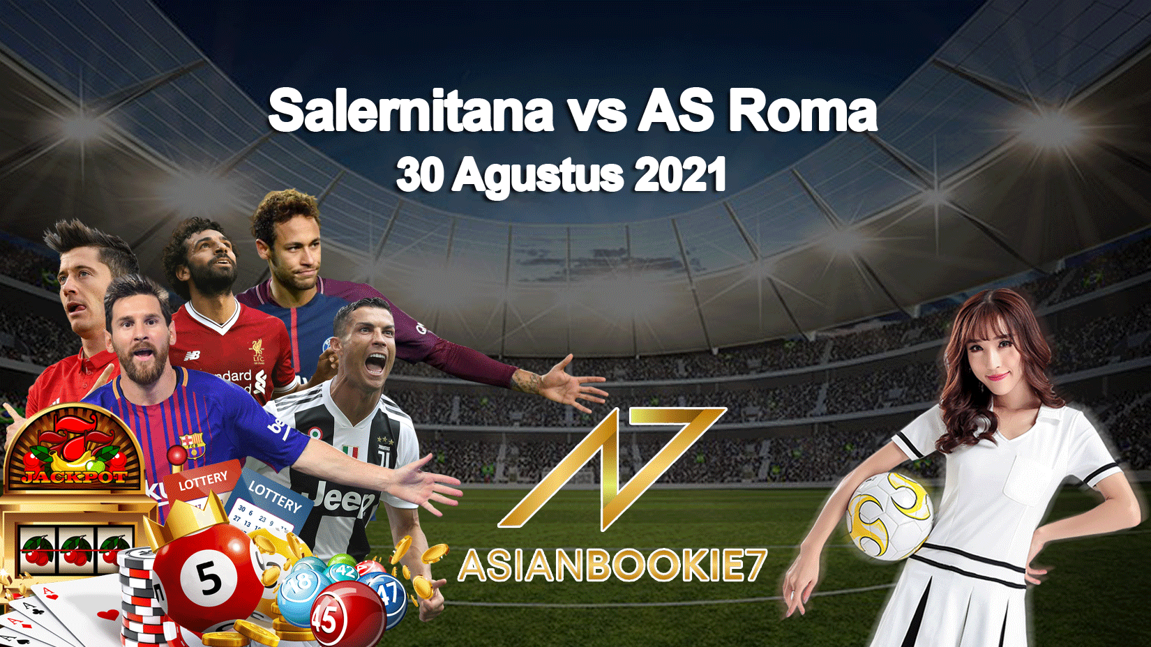 Prediksi Salernitana vs AS Roma 30 Agustus 2021