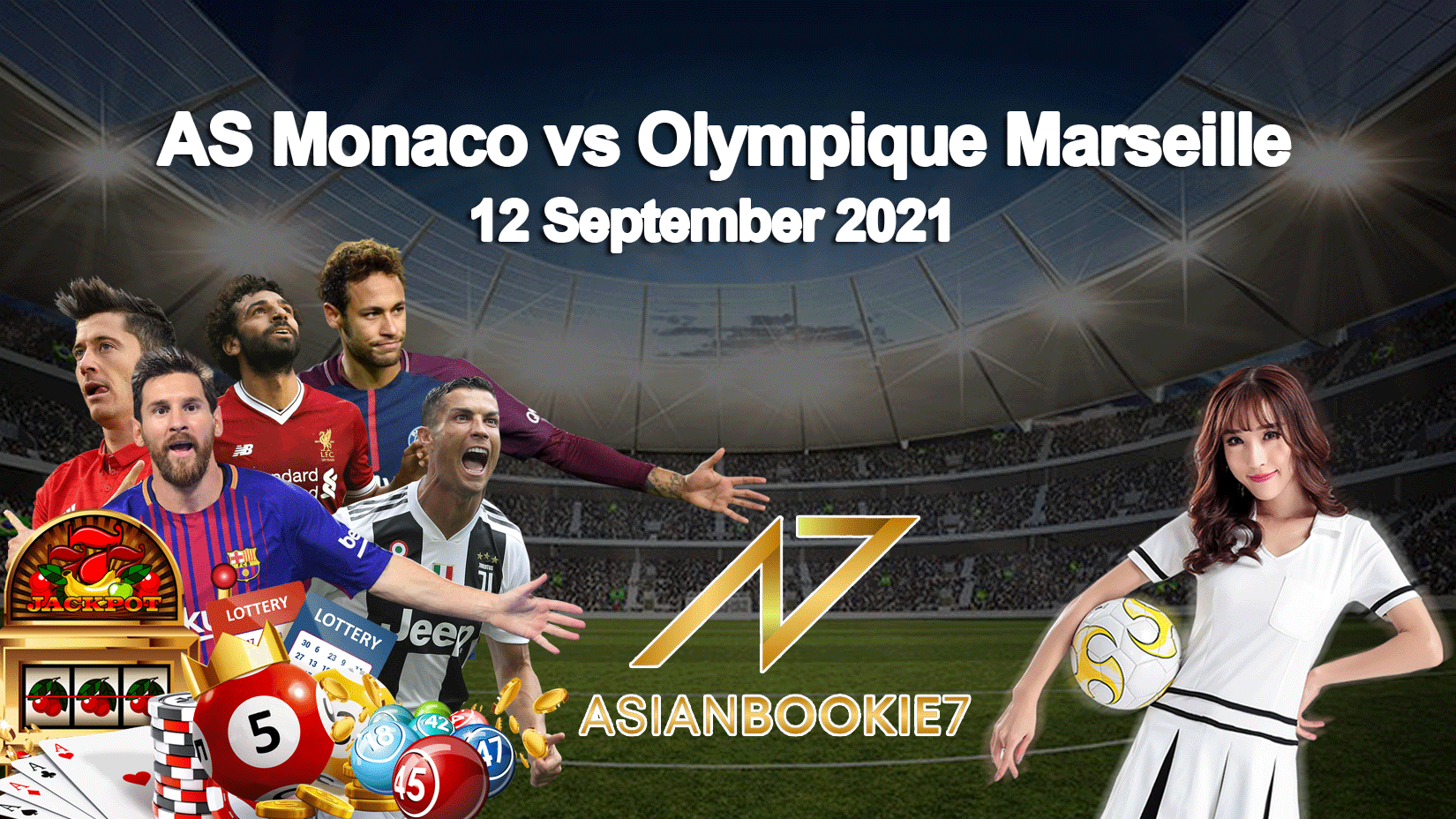 Prediksi AS Monaco vs Olympique Marseille 12 September 2021
