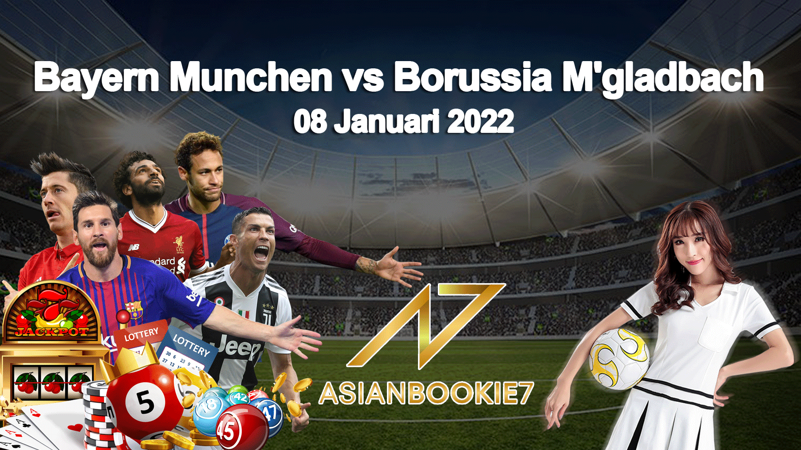 Prediksi Bayern Munchen vs Borussia Monchengladbach 08 Januari 2022