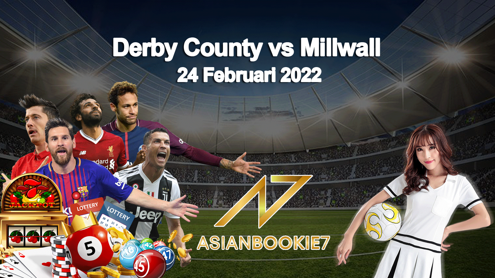 Prediksi Derby County vs Millwall 24 Februari 2022