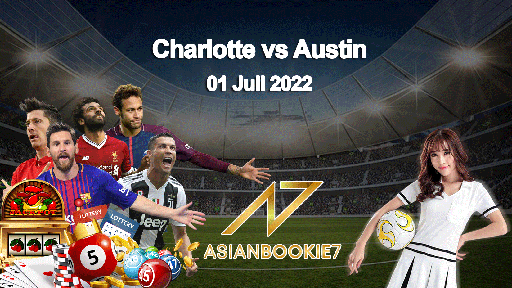 Prediksi Charlotte vs Austin 01 Juli 2022