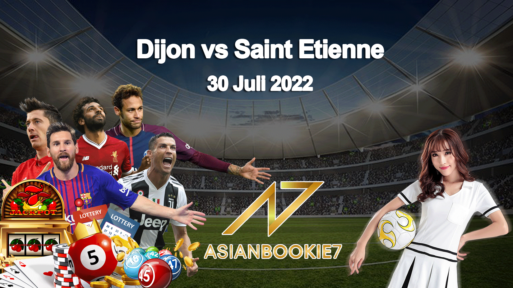 Prediksi Dijon vs Saint Etienne 30 Juli 2022