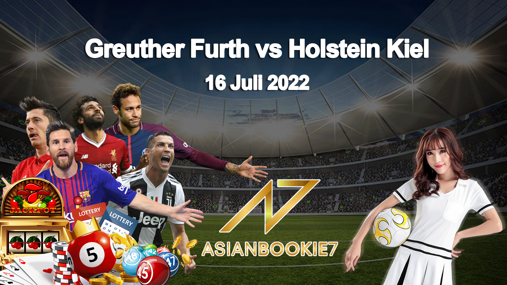 Prediksi Greuther Furth vs Holstein Kiel 16 Juli 2022