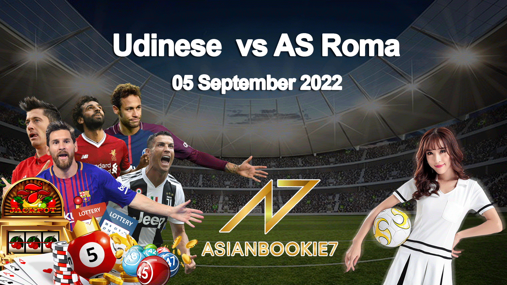 Prediksi Udinese vs AS Roma 05 September 2022