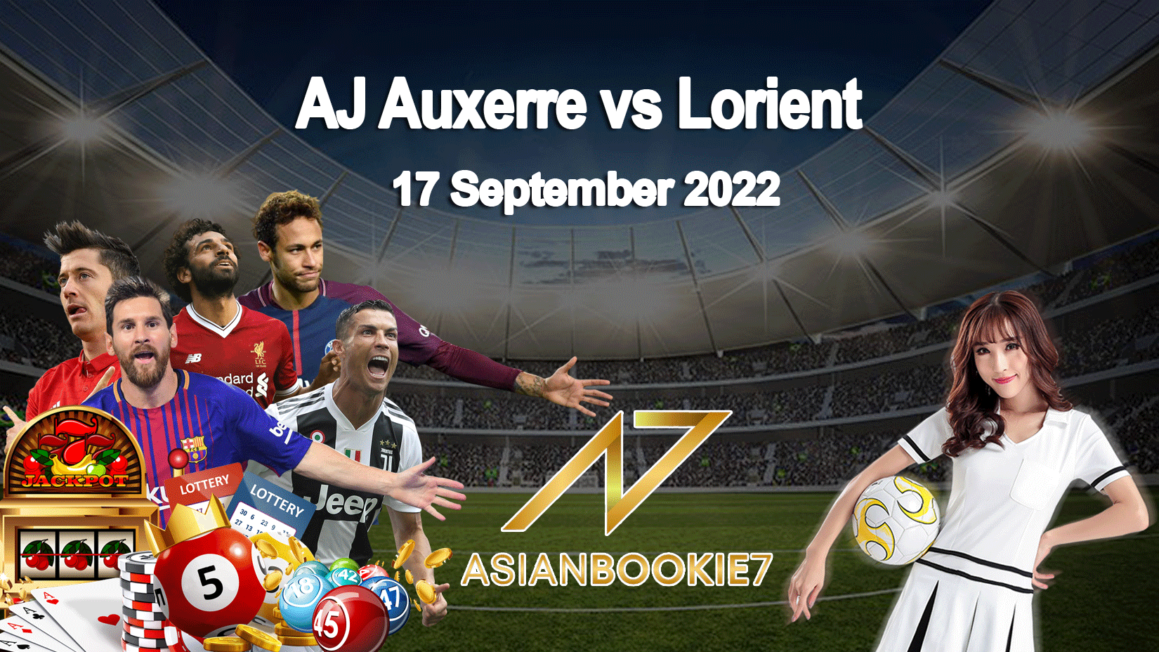 Prediksi AJ Auxerre vs Lorient 17 September 2022
