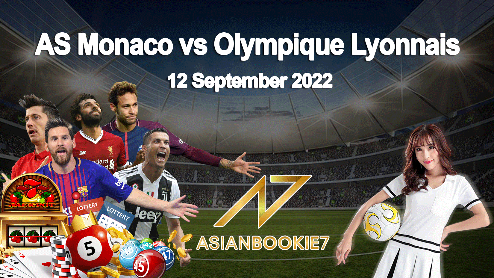 Prediksi AS Monaco vs Olympique Lyonnais 12 September 2022