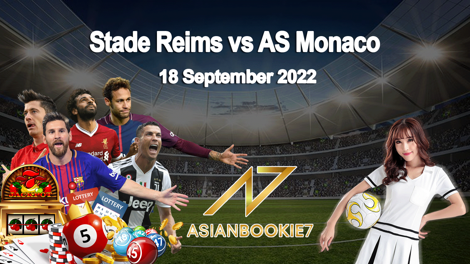 Prediksi Stade Reims vs AS Monaco 18 September 2022