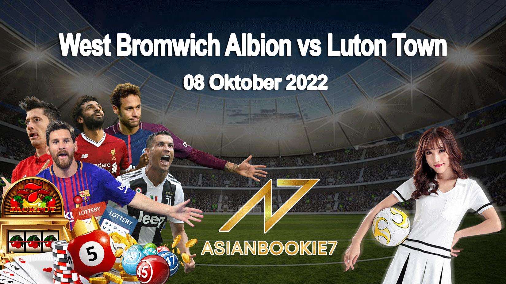 Prediksi West Bromwich Albion vs Luton Town 08 Oktober 2022