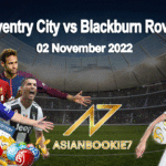 Prediksi Coventry City vs Blackburn Rovers 02 November 2022
