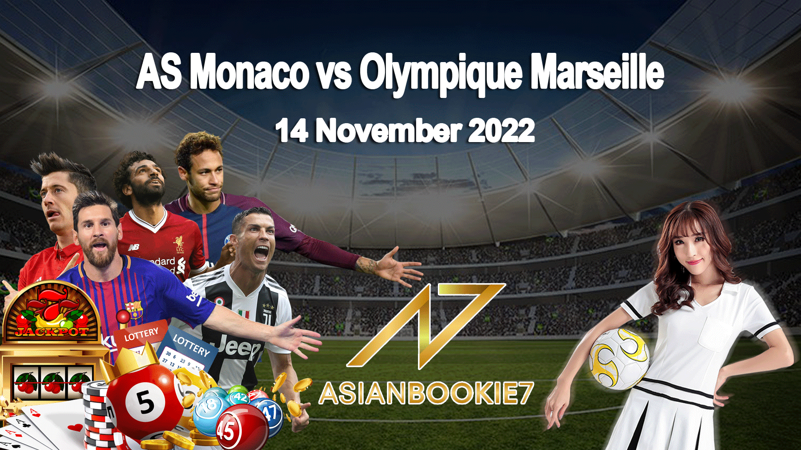 Prediksi AS Monaco vs Olympique Marseille 14 November 2022