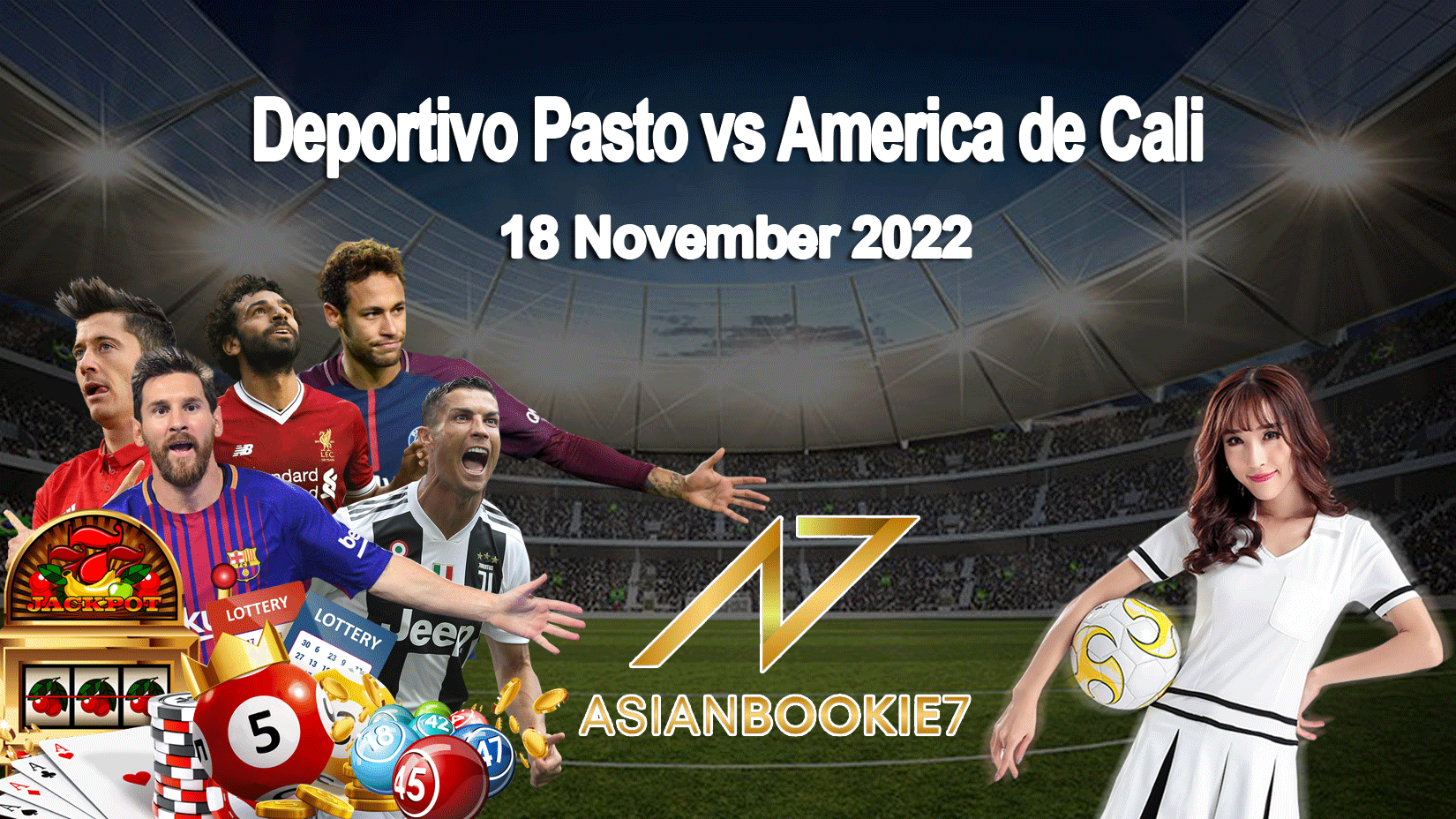 Prediksi Deportivo Pasto vs America de Cali 18 November 2022