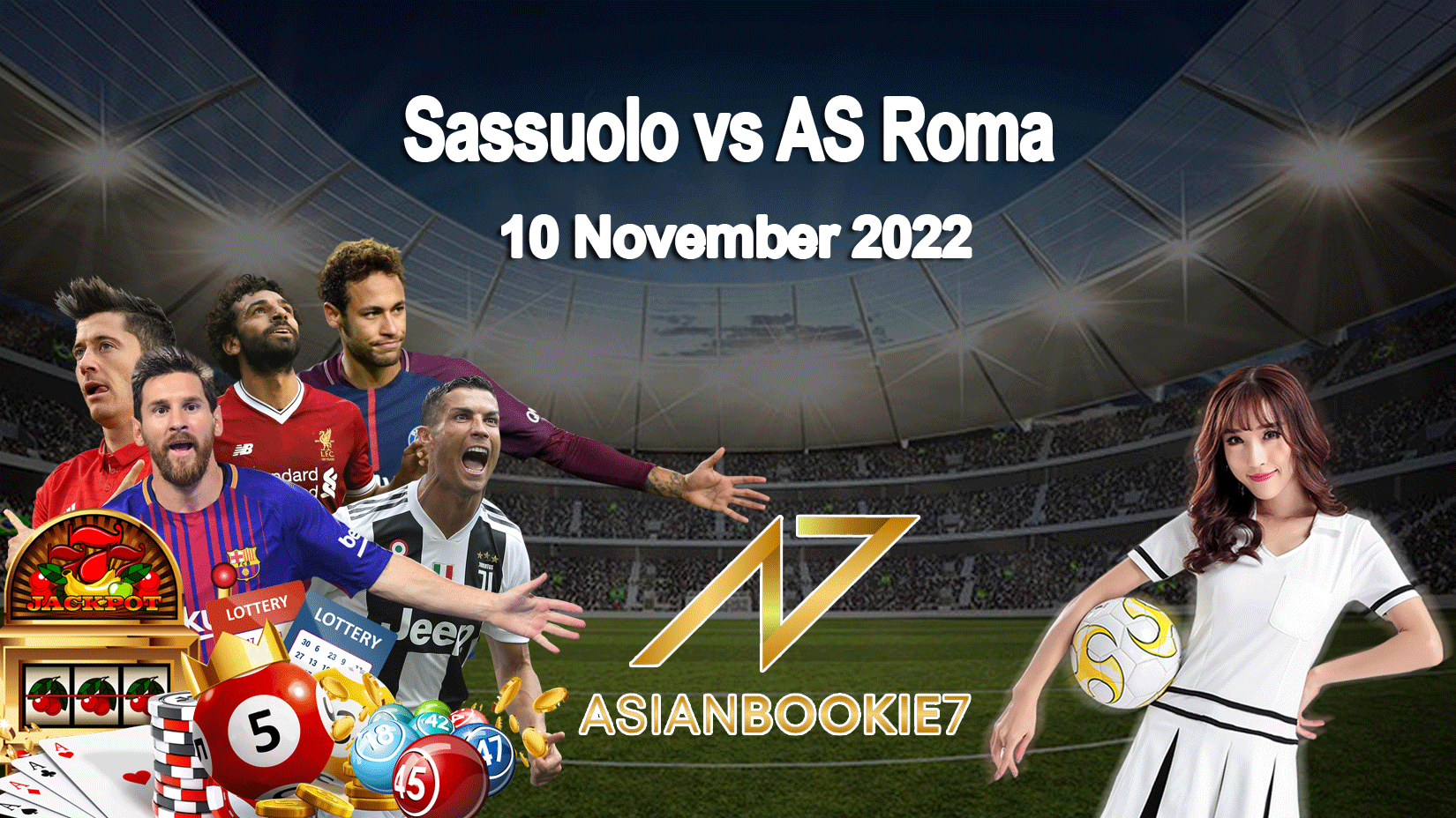 Prediksi Sassuolo vs AS Roma 10 November 2022