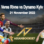 Prediksi Veres Rivne vs Dynamo Kyiv 21 November 2022