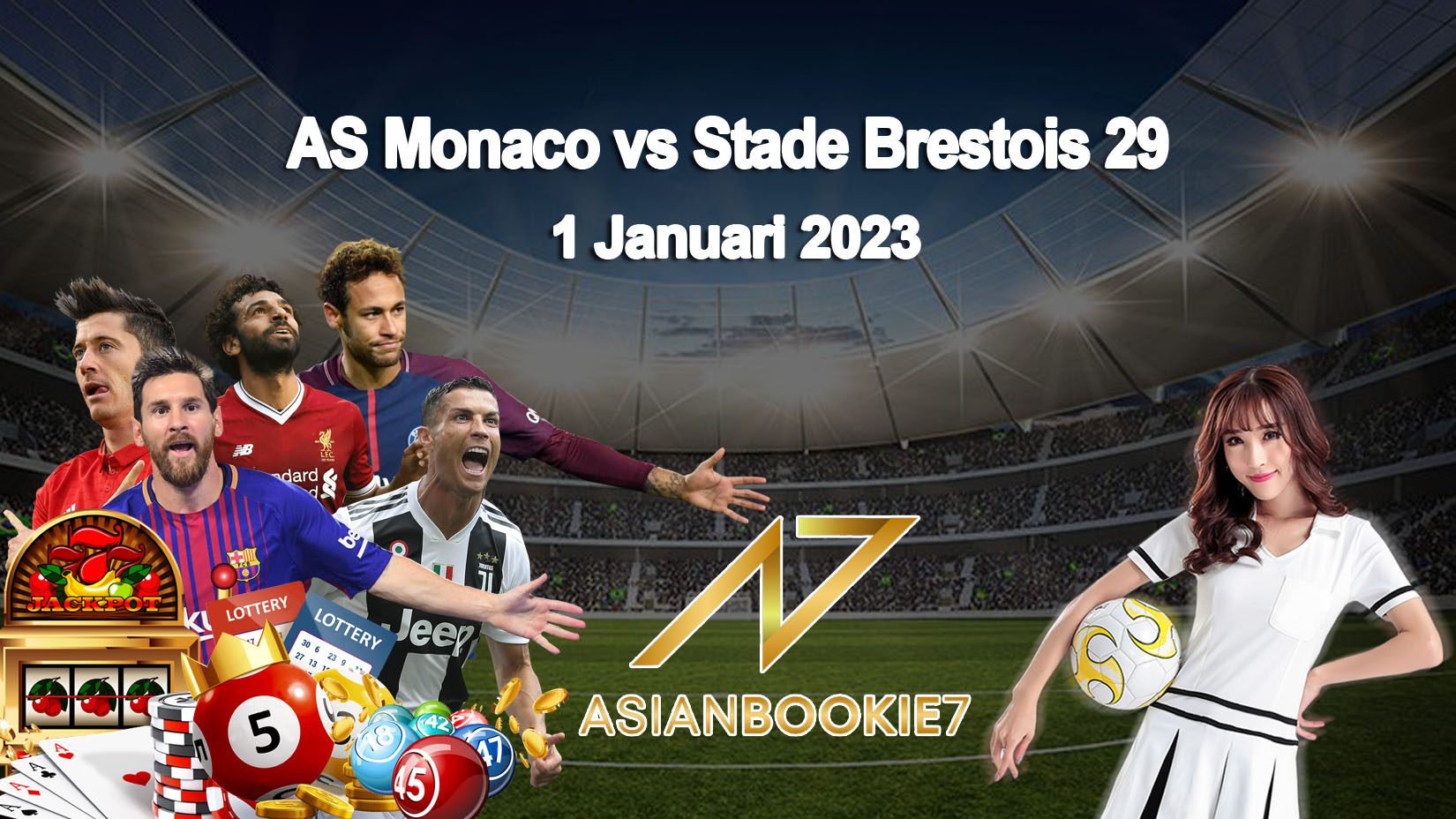 Prediksi AS Monaco vs Stade Brestois 29 1 Januari 2023