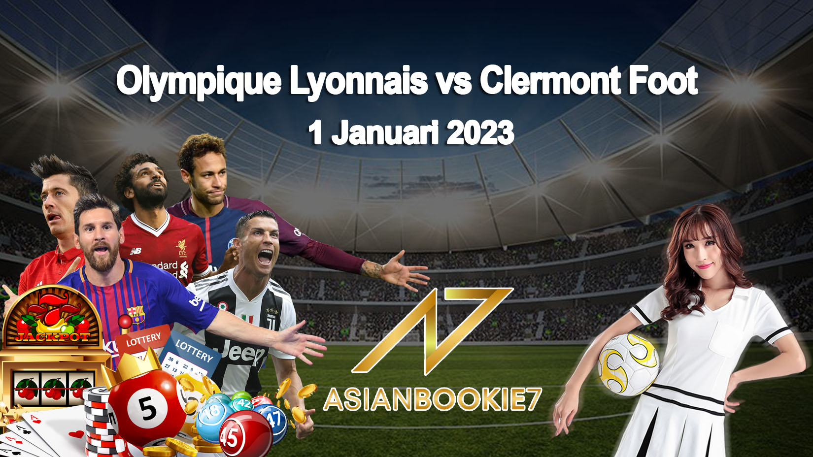Prediksi Olympique Lyonnais vs Clermont Foot 1 Januari 2023