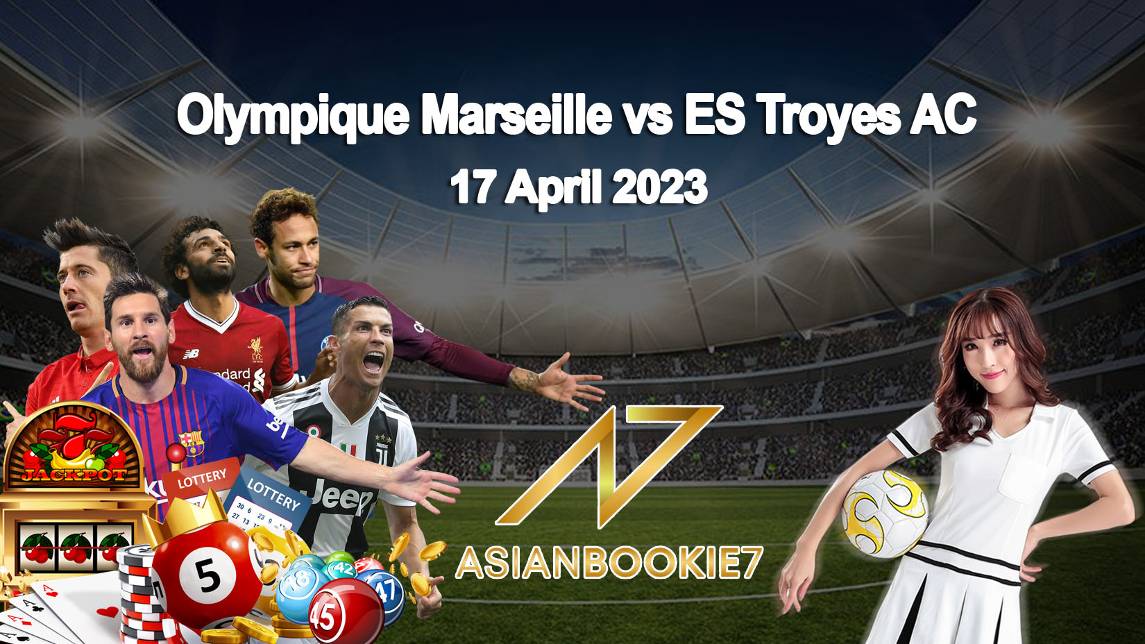 Prediksi Olympique Marseille vs ES Troyes AC 17 April 2023