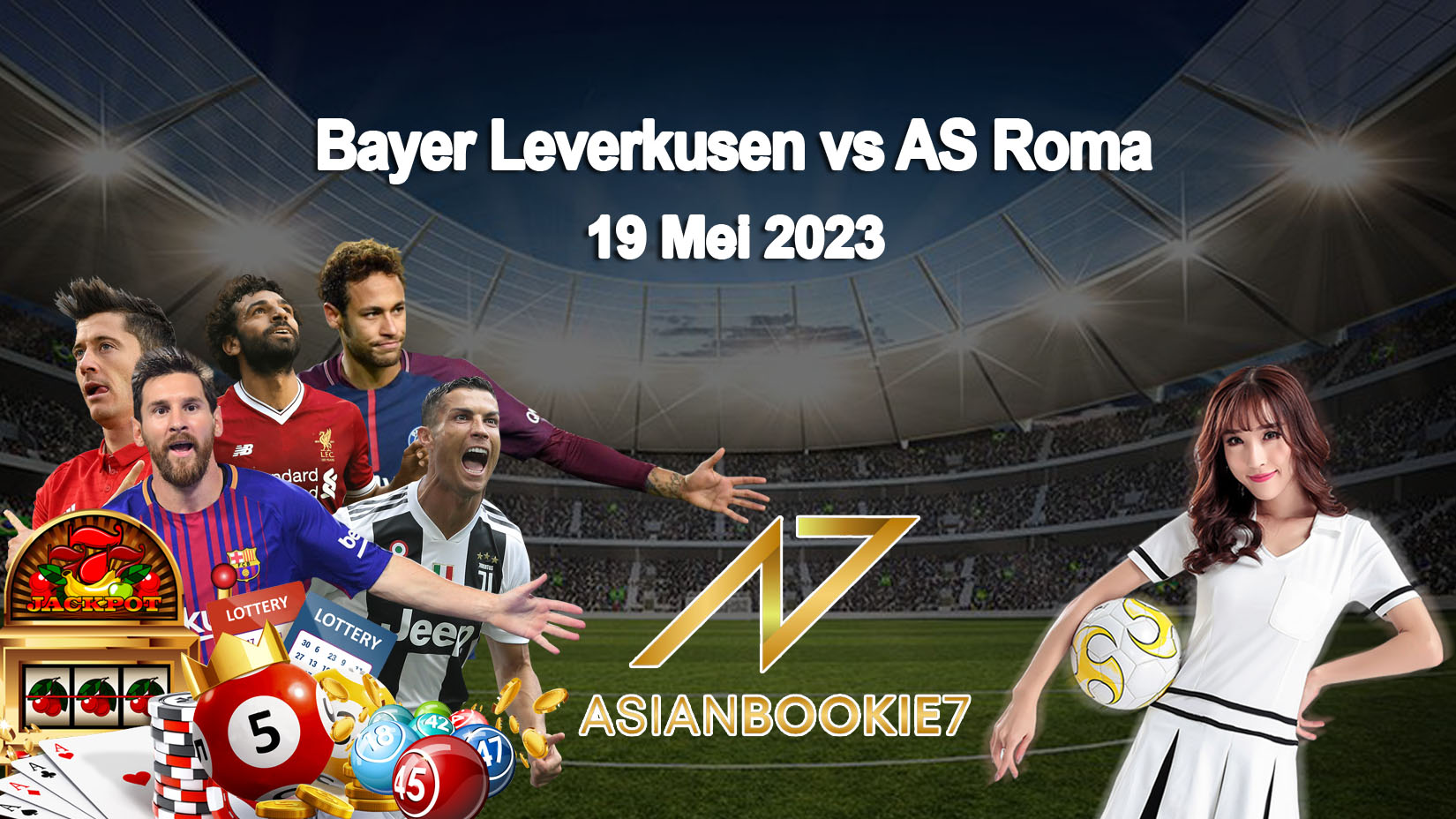 Prediksi Bayer Leverkusen vs AS Roma 19 Mei 2023