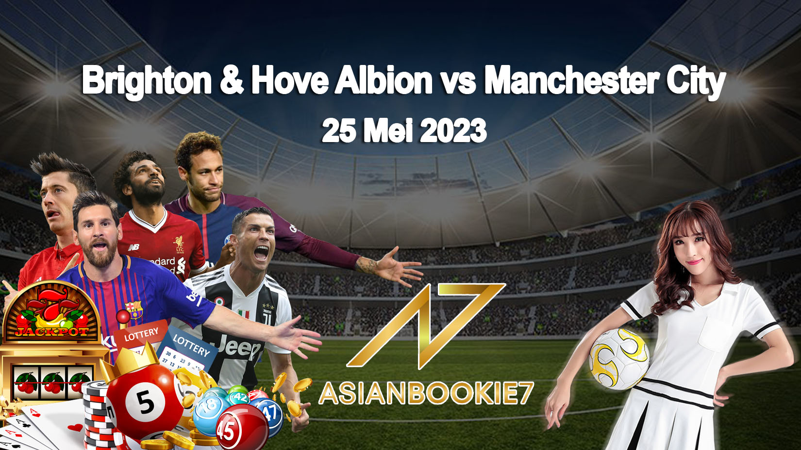 Prediksi Brighton & Hove Albion vs Manchester City 25 Mei 2023